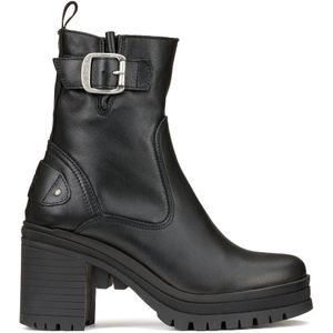 Leren bottines met hak Pallamona PALLADIUM MANUFACTURE. Leer materiaal. Maten 40. Zwart kleur