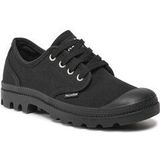 PALLADIUM - PAMPA OXFORD - Lage Schoenen - Zwart - Canvas