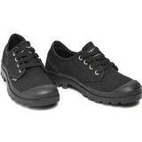 PALLADIUM - PAMPA OXFORD - Lage Schoenen - Zwart - Canvas