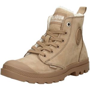 Palladium Pampa hi zip 95982-254 nude brown 5507