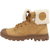 Boots in gevoerd leer Baggy NBK Wl PALLADIUM. Leer materiaal. Maten 37. Kastanje kleur