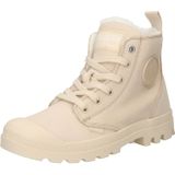 Palladium Pampa Hi Zip Wool Sneakers voor dames, Sahara