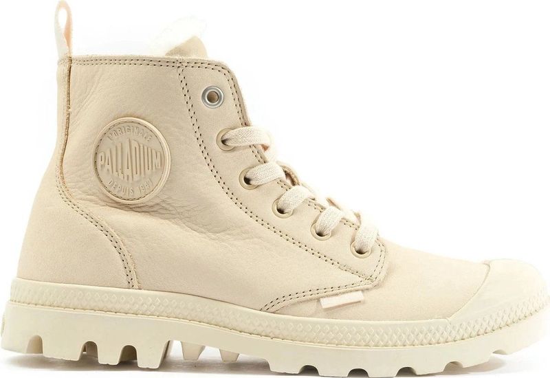 Palladium Pampa Hi Zip WL Nude Brown Wandelschoenen Dames