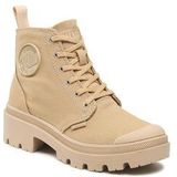 Schnürstiefeletten Palladium Pallabase Twill 96907-227-M Beige
