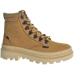 Palladium Pallatrooper Veterschoenen Hoog - middel bruin - Maat 41