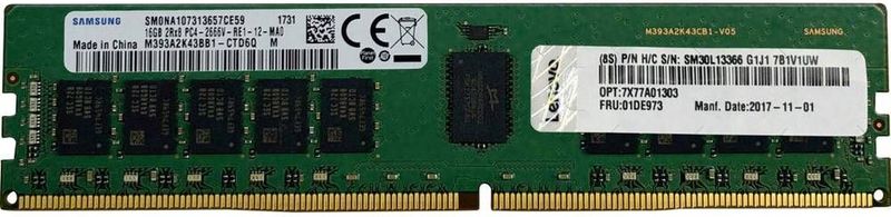Lenovo 4X77A77495 geheugenmodule 16 GB 1 x 16 GB DDR4 ECC