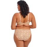 Morgan Beugel Gestreepte Stretch Volledige Cup Niet Gewatteerde Ondersteunende BH, Geroosterde amandel, 90F