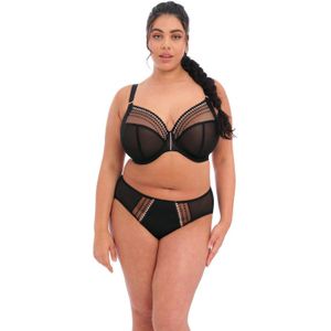Elomi Vrouwen Plus Size Matilda Onderdraad Plunge BH, Zwart, 42GG, Zwart, 95K