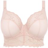 Elomi Charley Longline beugelbralette plunge beha voor dames, Ballet Roze, 80F