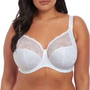Elomi Morgan Banded Underwire Stretch Lace Bra, hoogdekkende beha voor dames, Wit, 95K