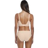 Fantasie met volledige dekking voor dames., Natuurlijke Beige, 70E