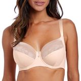 Fantasie met volledige dekking voor dames., Natuurlijke Beige, 70E