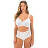 Fantasie Women's Illusion Underwire Side Support Full Coverage Bra, White, 30GG