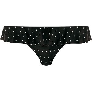 Freya - Jewel Cove Italini Ruffle Bikinislip - Zwart