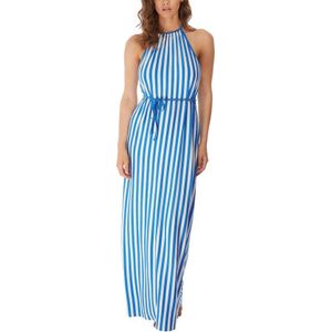 Freya - Beach Hut - Jurk - Vertikale Streep - Lange Jurk