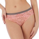 Freya - Offbeat Lace Brief - Rosehip - Slips