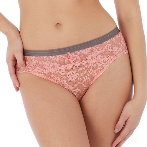 Freya - Offbeat Lace Brief - Rosehip - Slips