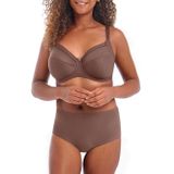 Fantasie - Driedelige BH - Zwart - Gevoerde Haak en Oog - Verstelbare Schouderbandjes