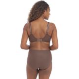 Fantasie - Driedelige BH - Zwart - Gevoerde Haak en Oog - Verstelbare Schouderbandjes