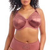Elomi Cate 4030 Beugel Volledige Cup Gestreepte Ondersteunende BH, Rozenhout, 34