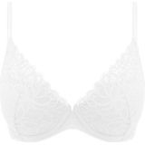 Wacoal Raffine Plunge Push-Up BH White Wit 70 A