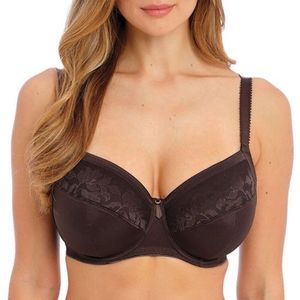 Illusion - BH - Chocolate - Zachte Stof - Brede Beugel