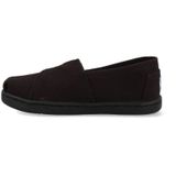 TOMS TINY ALPARGATA Loafer Plat uniseks-kind, ZWART, 34.5 EU