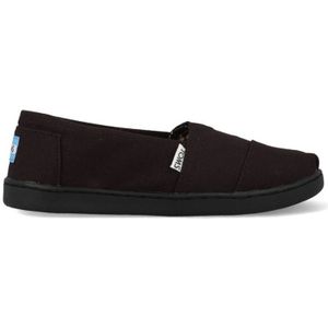 TOMS - Alpargata Core Instappers - Zwart - Canvas - Kids