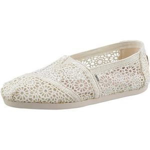 Toms Alpargata Met Kant Beige