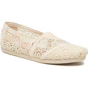 Halbschuhe Toms Alpargata 10016241 Beige