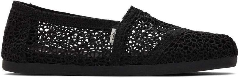 TOMS - Alpargata - Espadrilles - Black - Textiel - Veganistisch