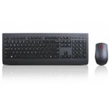 Lenovo 4X30H56823 toetsenbord Inclusief muis RF Draadloos Spaans Zwart