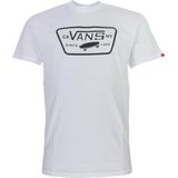Vans t-Shirt Full Patch White Black V00qn8yb2-Heren