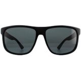 Gucci Gg0010S 001 58 - vierkant zonnebrillen, mannen, zwart