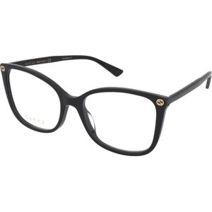 Gucci - GG0026O - Bril - Zwart - Met Correctie