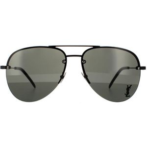 Saint Laurent zonnebril SL Classic 11 m 001 zwart grijs