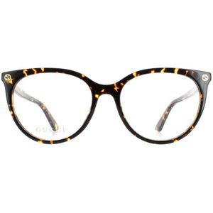 Gucci - GG0093O - Optische Monturen - Havana - Ronde