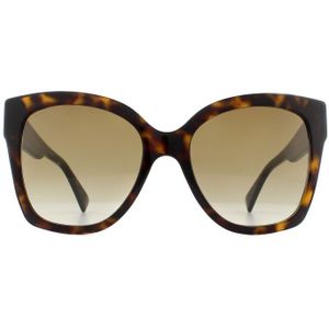 Gucci GG0459S 002 Dames Zonnebril Havana Bruin Verloop | Sunglasses
