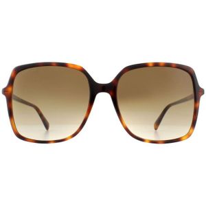 Gucci GG0544S 002 Dames Zonnebril Havana Bruin Gradiënt | Sunglasses