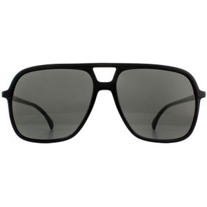 Gucci GG0545S 001 Heren Zonnebril Zwart Grijs | Sunglasses