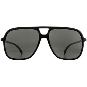 Gucci Zwarte zonnebril Gg0545S , Black , Heren , Maat: 58 MM