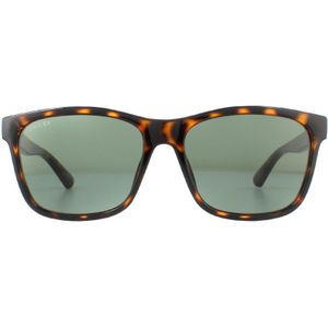 Gucci GG0746S 003 Dames Zonnebril Donker Havana Groen | Sunglasses