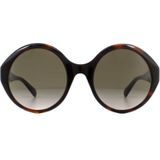 Gucci GG0797S 002 Dames Zonnebril Donker Havana Bruin Verloop | Sunglasses