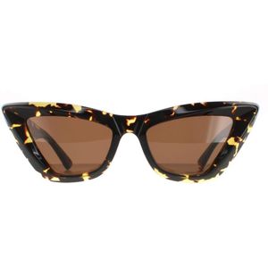 Bottega Veneta - Accessoires - Bruin - Zonnebril - 53 MM
