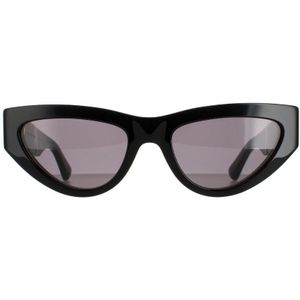 Bottega Veneta Bv1176S 001 55 - cat eye zonnebrillen, vrouwen, zwart