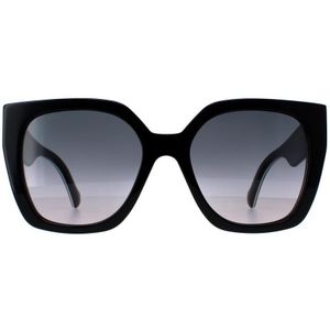 Gucci Gg1300S 004 55 - vierkant zonnebrillen, vrouwen, zwart