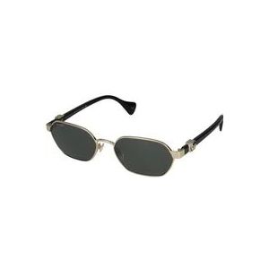 Gucci Gg1593S 001 56 - rechthoek zonnebrillen, unisex, goud