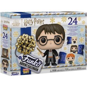 Funko Pop Kerstmis adventskalender 2022: Harry Potter met 24 dagen verrassing Pocket Pops! Figuurspeelgoed, ideale vakantie, adventskalender, cadeau, verrassing, Kerstmis