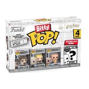 Funko Harry, Draco, Dobby and mystery chase - Funko Bitty Pop! - Harry Potter Figuur - 2cm