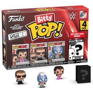 Funko Pop! WWE - Razor Ramon, Diesel, Rey Mysterio & Mystery Bitty Series 03
